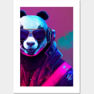 Panda DJ Posters and Art